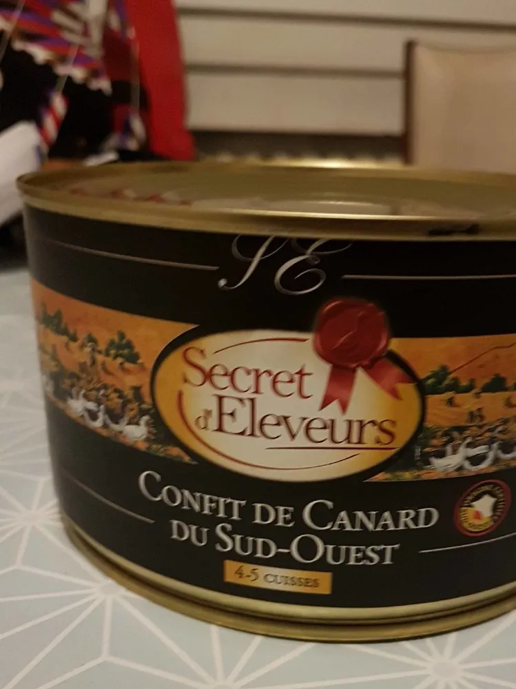 Confit de canard du sud ouest