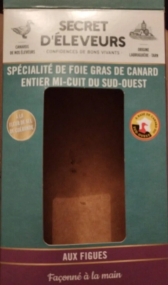 Foie gras de canard entier