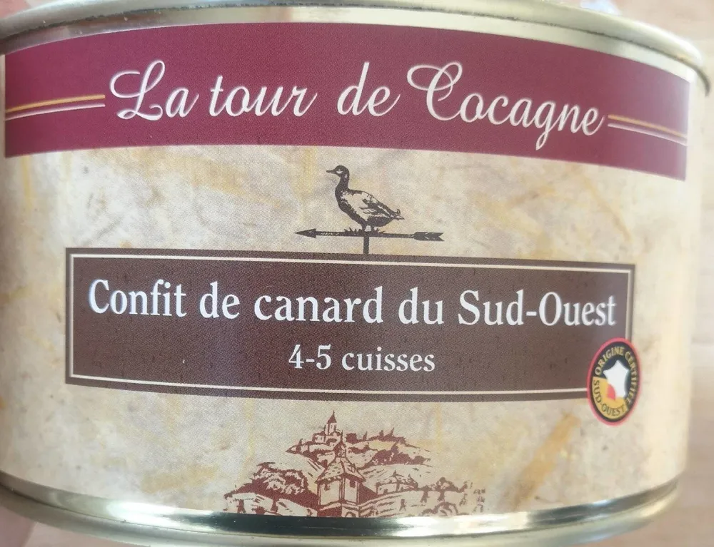Confit de canard du sud-ouest