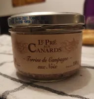Terrine de campagne aux noix