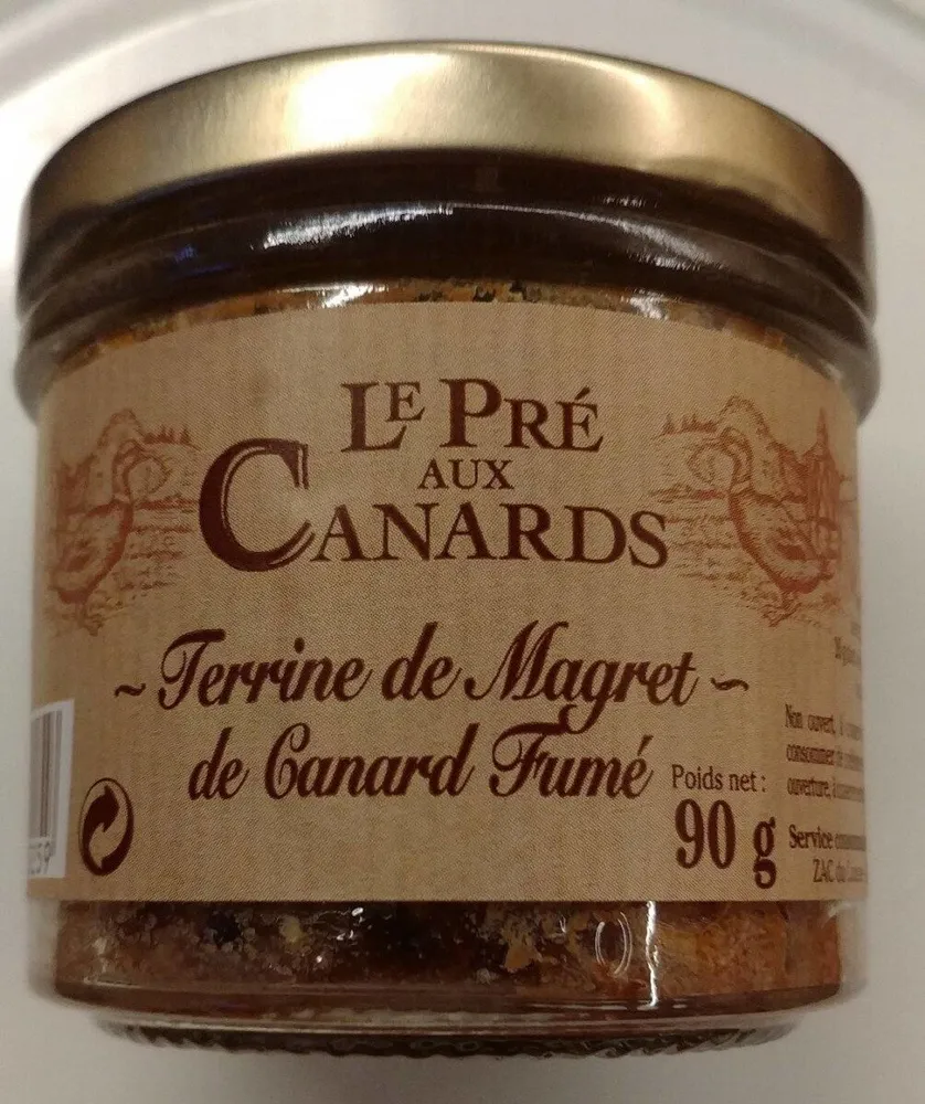 Terrine de magret de canard fumé