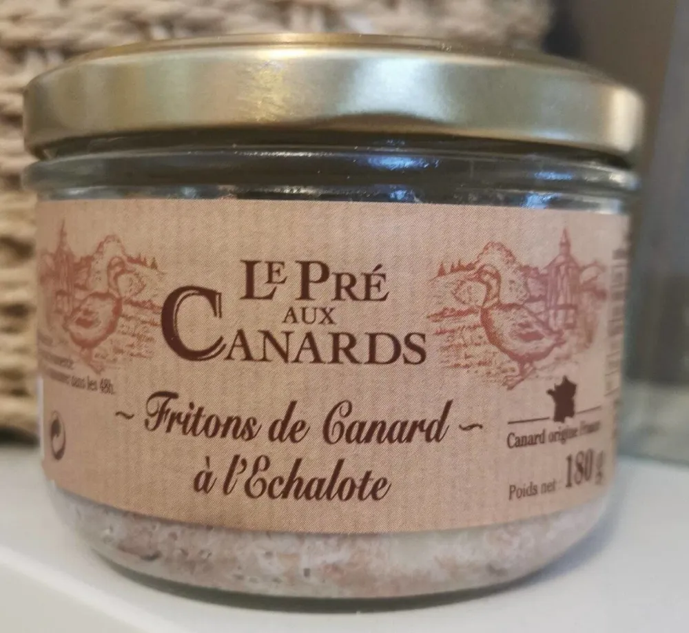 Fritons de canard à l'échalote