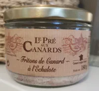 Fritons de canard à l'échalote