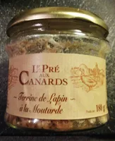 Terrine de lapin à la moutarde