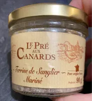 Terrine de sanglier marine