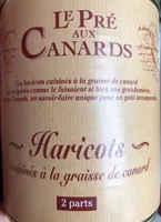Haricots cuisinés à la graisse de canard