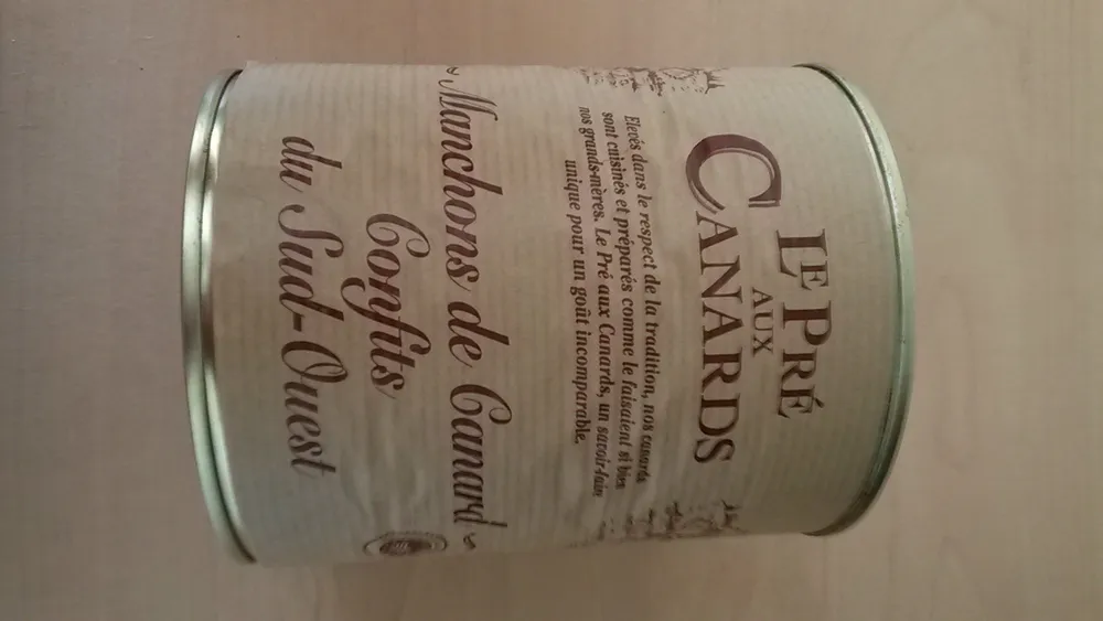 Manchons de canard confits du sud-ouest