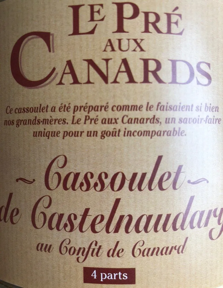 Cassoulet de castelnaudary