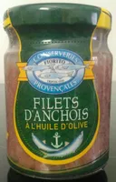 Filets D'anchois à L'huile D'olive, 105 Grammes, Marque Conserveries Provençales