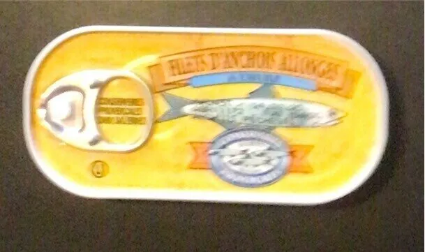 Filets d'anchois allongés