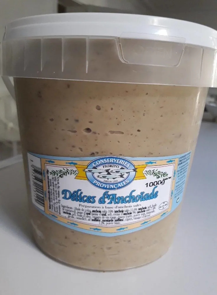 Délices d'anchoïade