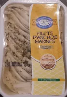 Filets d'anchois marinés