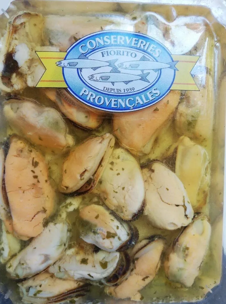 MOULES MARINÉES À L'AIL