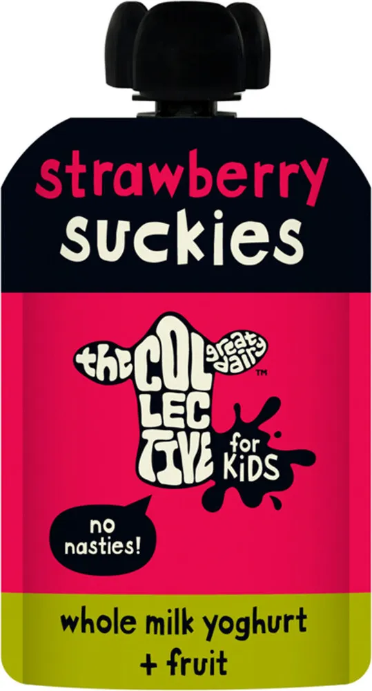 Kids Strawberry Suckies Yoghurt