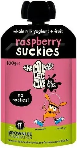 Kids Raspberry Suckies Yoghurt