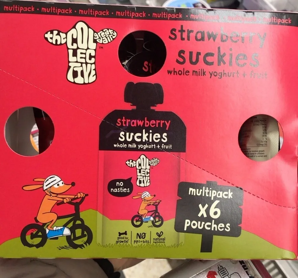 Strawberry suckies