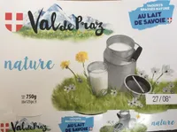 Yaourts brassé nature au lait de Savoie