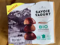 Yaourt aux chataignes