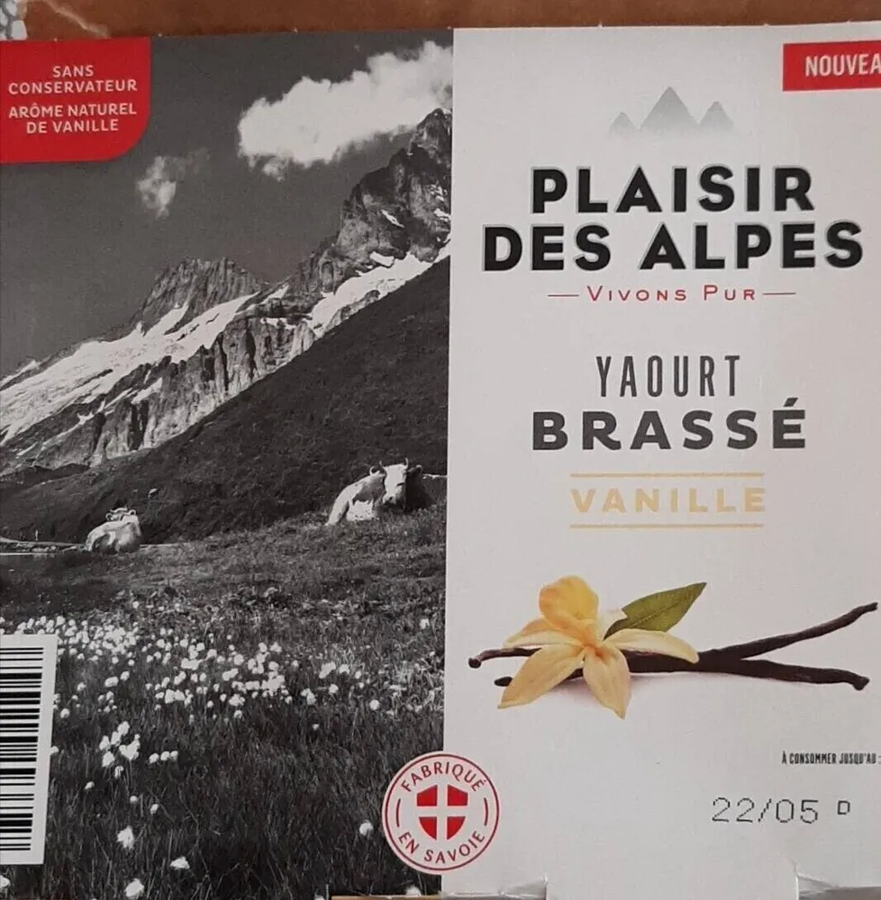 Yaourt brassé Vanille