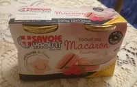 Yaourt au macaron framboise Savoie Yaourt