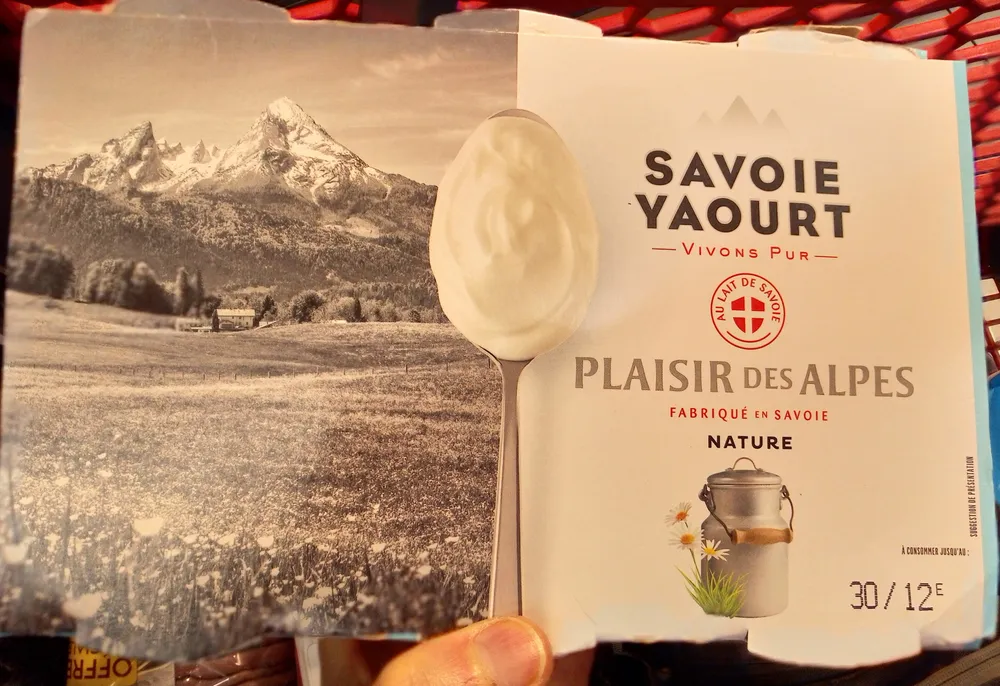 Plaisir des Alpes Yaourt nature