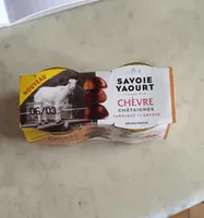 Savoie yaourt  chèvre  châtaigne