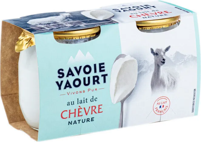 Yaourt au lait de chèvre nature 2x125gg