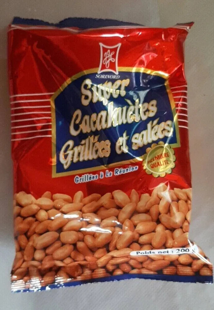 Super cacahuètes grillés et salées