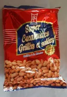 Super cacahuètes grillés et salées