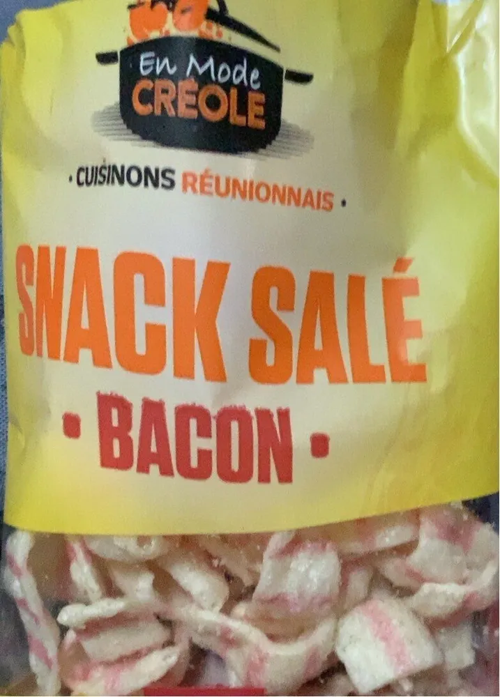 snack salé bacon