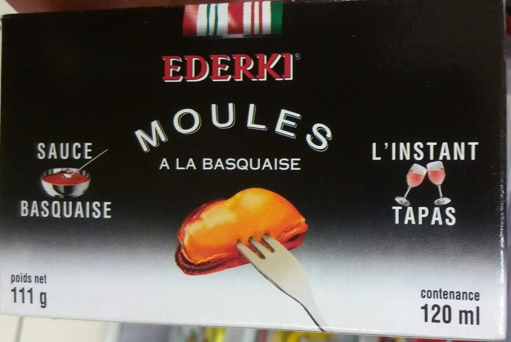 Moules sauce basquaise EDERKI