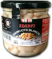 Ederki, Haricots blancs, le bocal de