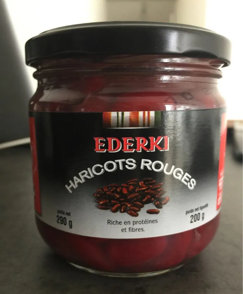Haricots rouges Riche en protéines et fibres.