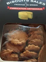 Biscuits Salés au Fromage de Brebis Lot de 4