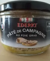 Paté de campagne au foie gras