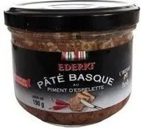 Pâté basque au piment d'Espelette EDERKI