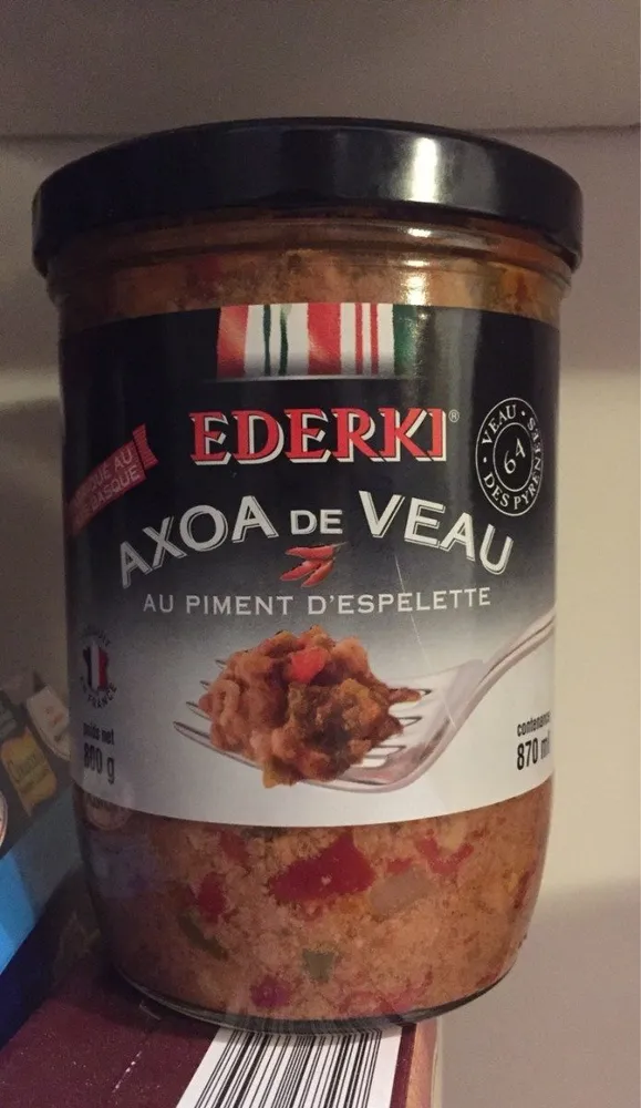 Axoa de veau