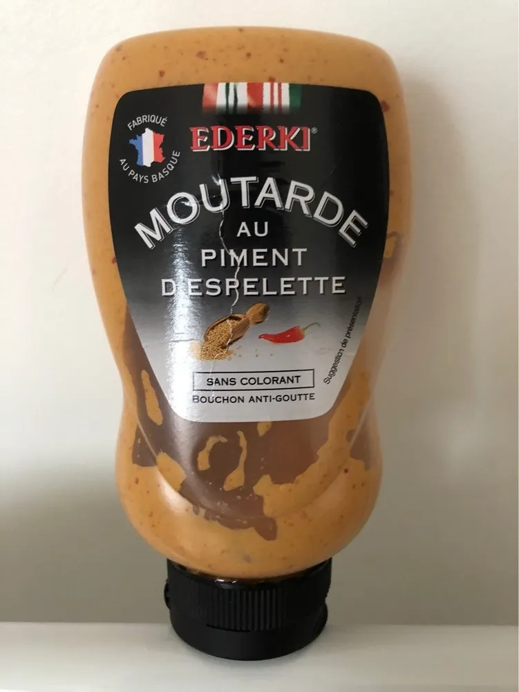 Moutarde au piment d’espelette