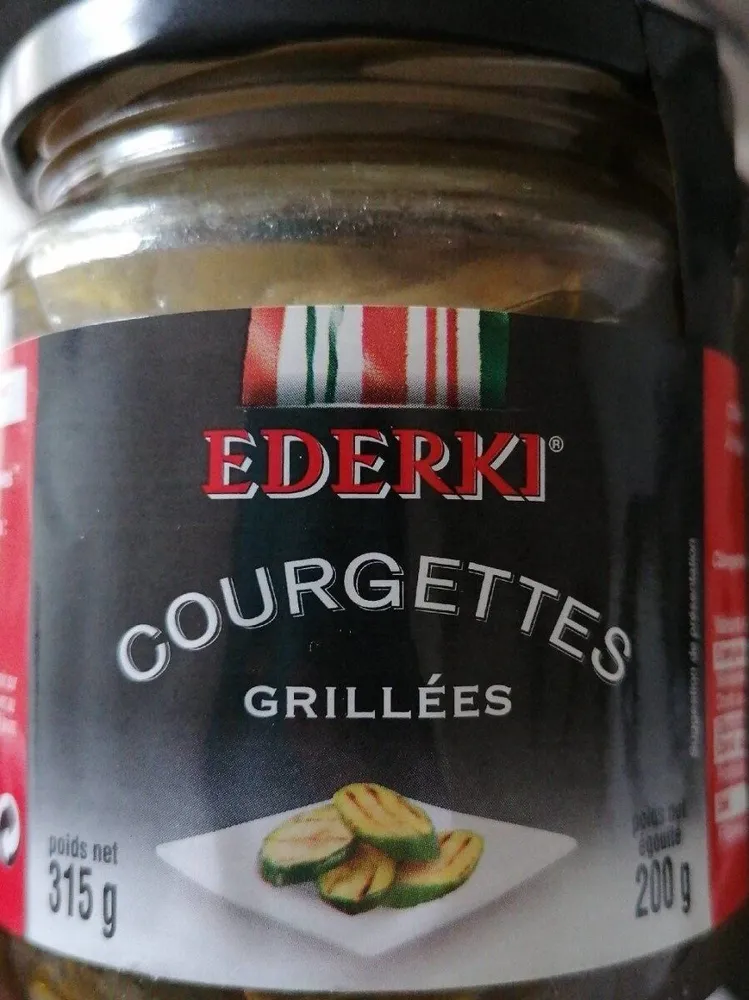 Courgettes grillées