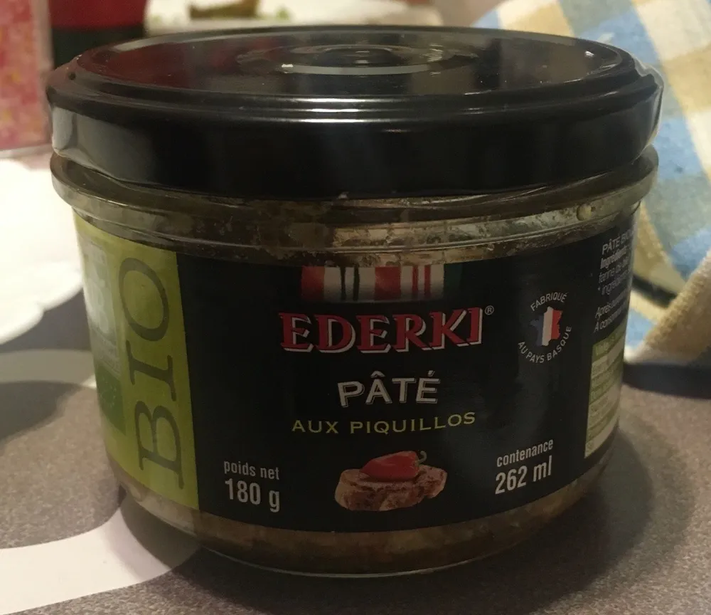 Paté aux piquillos