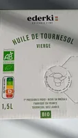 Huile de tournesol vierge