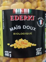 Maïs doux biologique