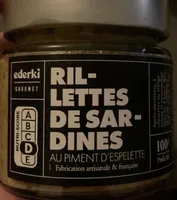 Rillettes de sardines au piment d’Espelette