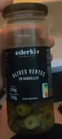 Olives vertes en rondelles