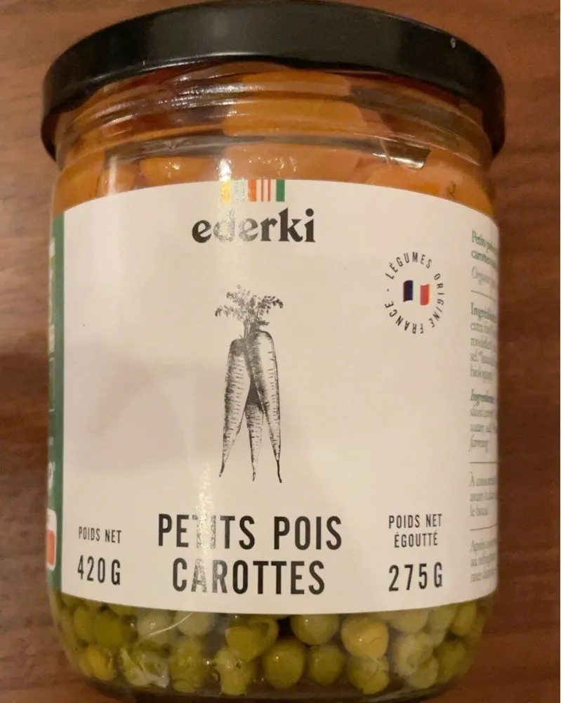 Petits pois carrottes