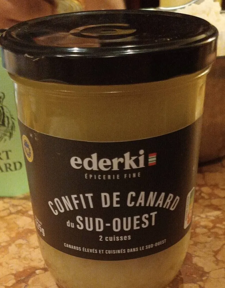 Confit de canard du sud ouest