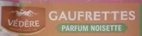 Gaufrettes - Parfum Noisettes
