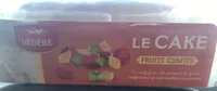Le cake fruits confits