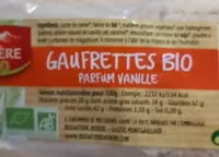 Gaufrettes bio