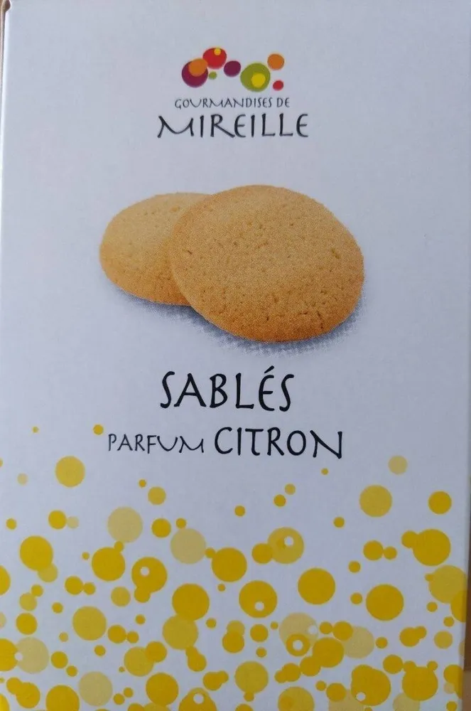 Sablés parfum citron